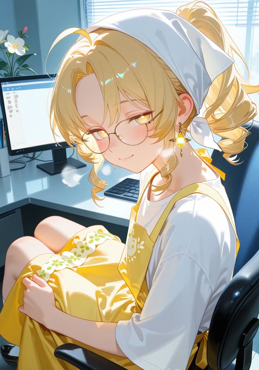 ＜5作目＞＞OL男の娘ちゃんとの深夜の残業ふたりえっち！＃5 - サンプル画像 1