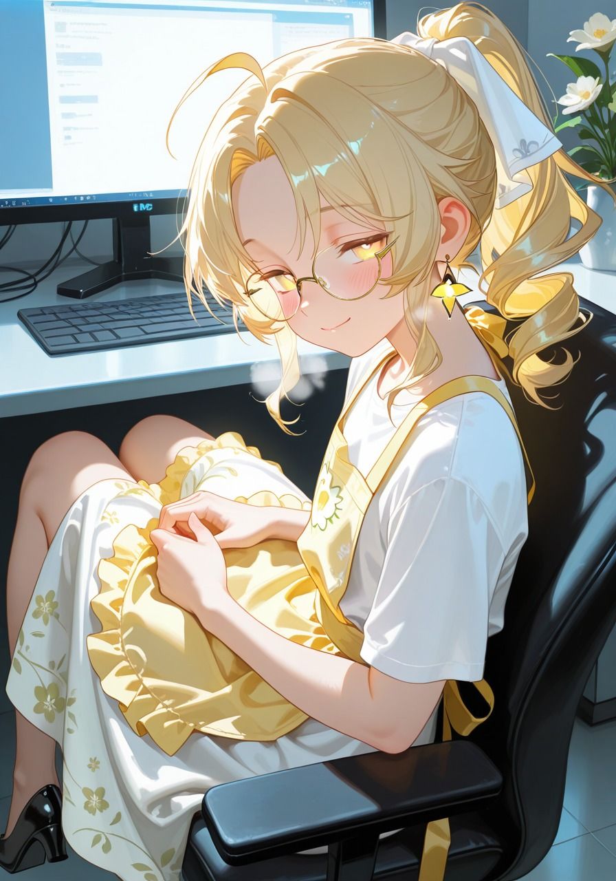 ＜5作目＞＞OL男の娘ちゃんとの深夜の残業ふたりえっち！＃5 - サンプル画像 3