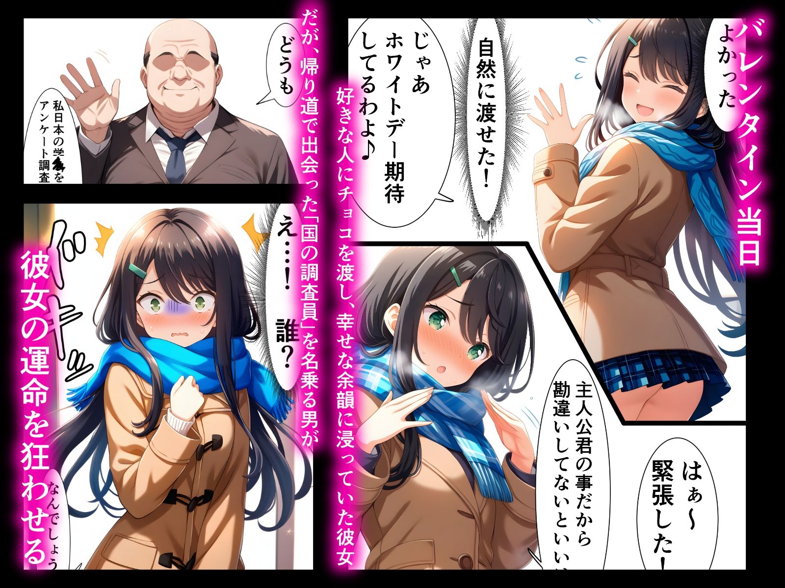 【催〇×性行動調査】上〇るい、嘘を禁じられた「性アンケート」。未経験の体は隅々まで調べ上げられていく―― - サンプル画像 2