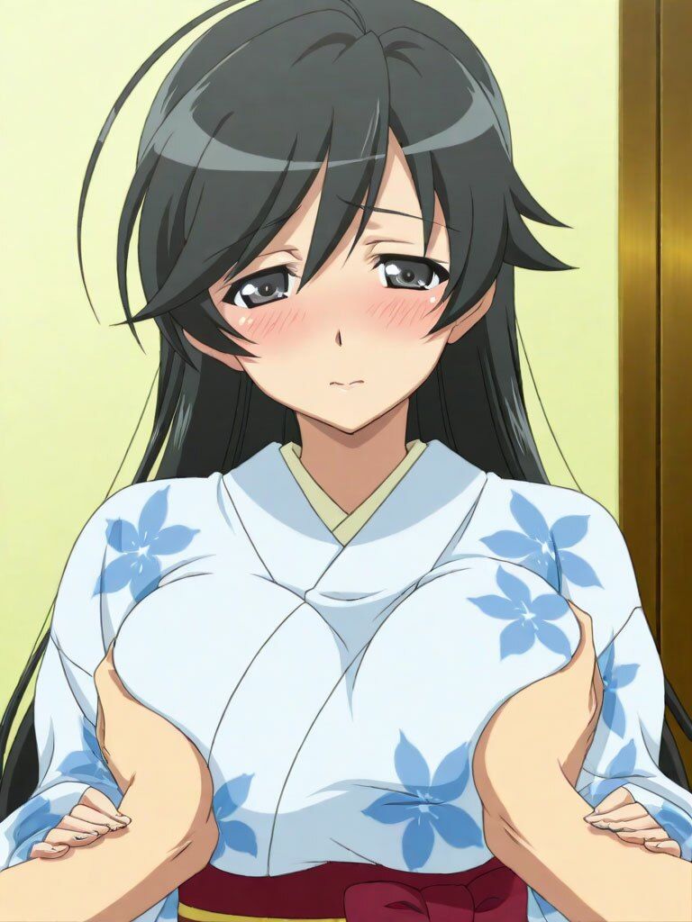 五〇鈴 華 着物で濃厚エッチ 290枚 - サンプル画像 2