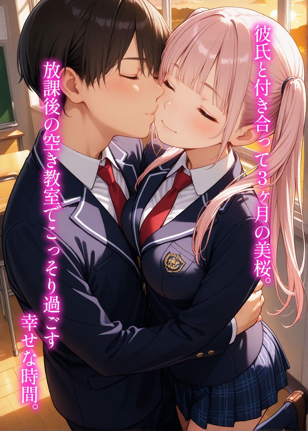 彼氏のプレゼントを先生の精液で汚す私 - サンプル画像 1