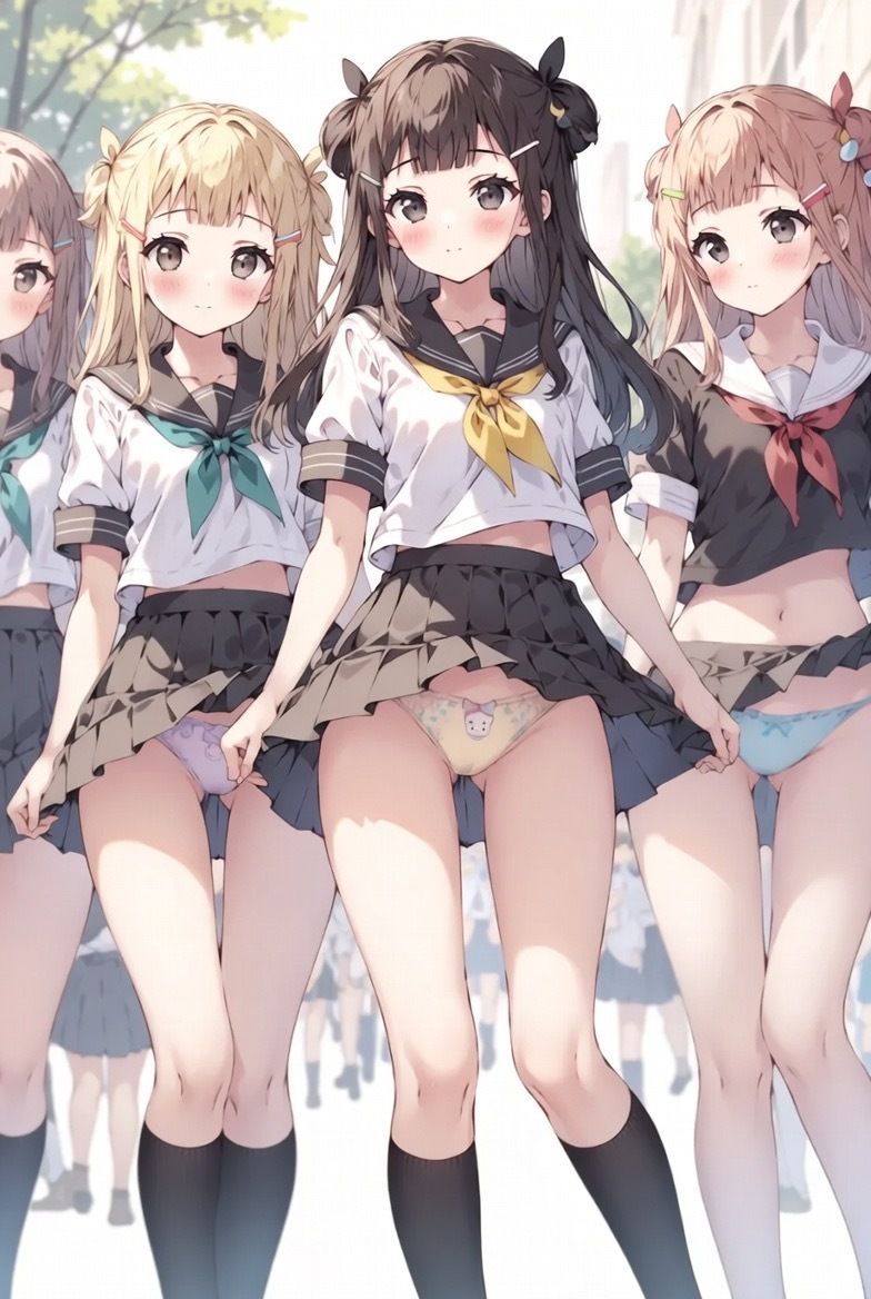 a jk パンチラ - サンプル画像 1