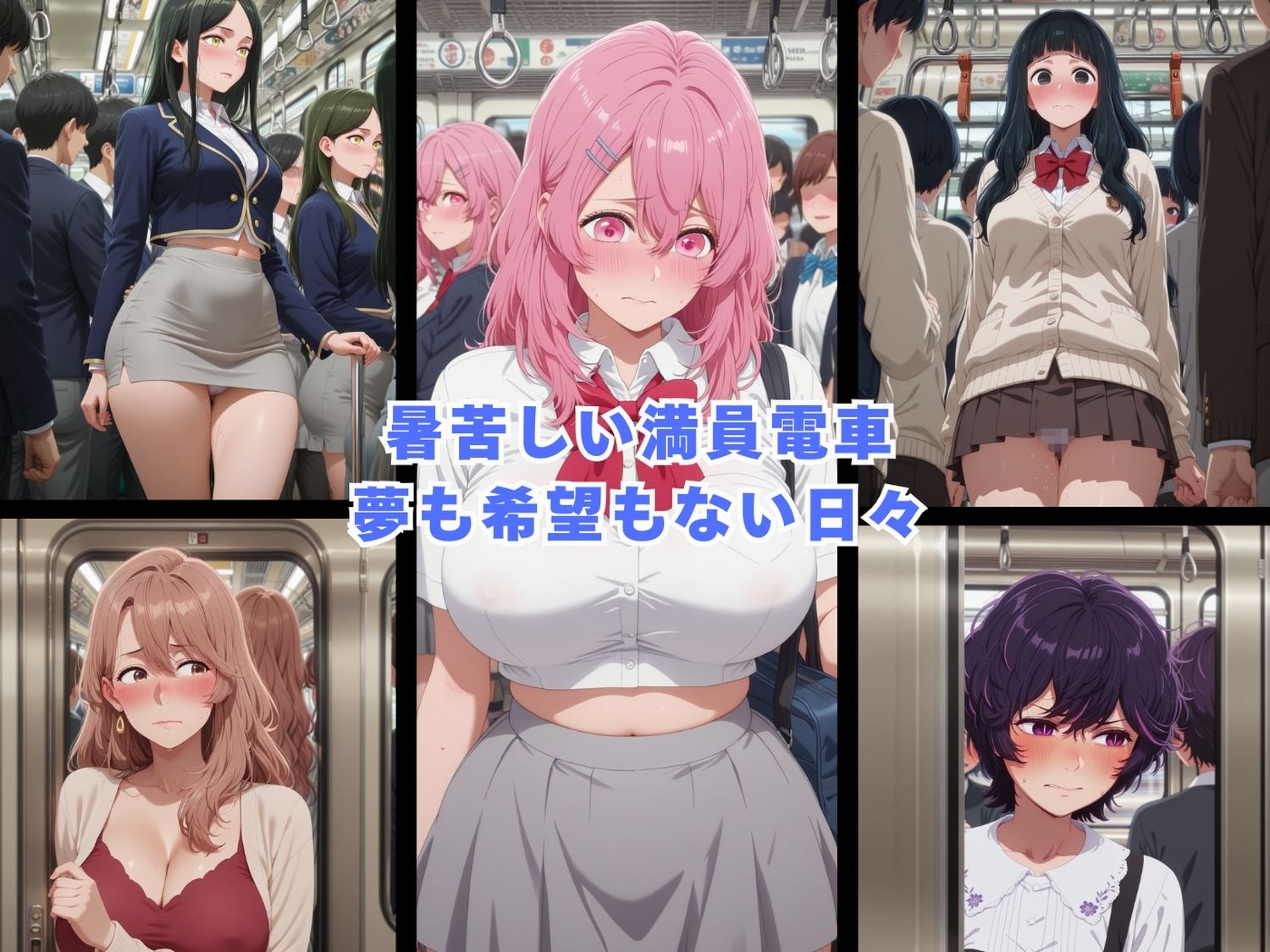 満員電車で輝く推し◯子が俺の欲求のはけ口に  〜芸能界の住人が堕ちるとき〜 - サンプル画像 2