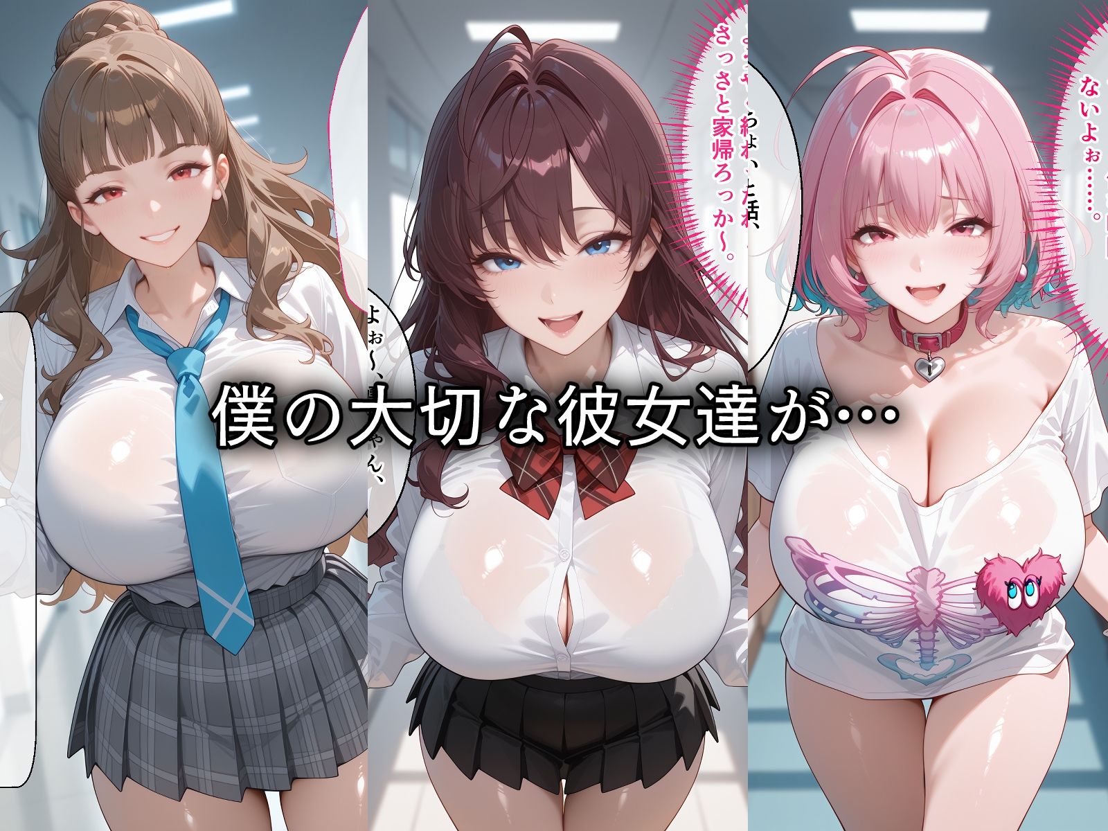 寝取られた人気アイドルたち2〜催〇アプリで種付け完了 - サンプル画像 1