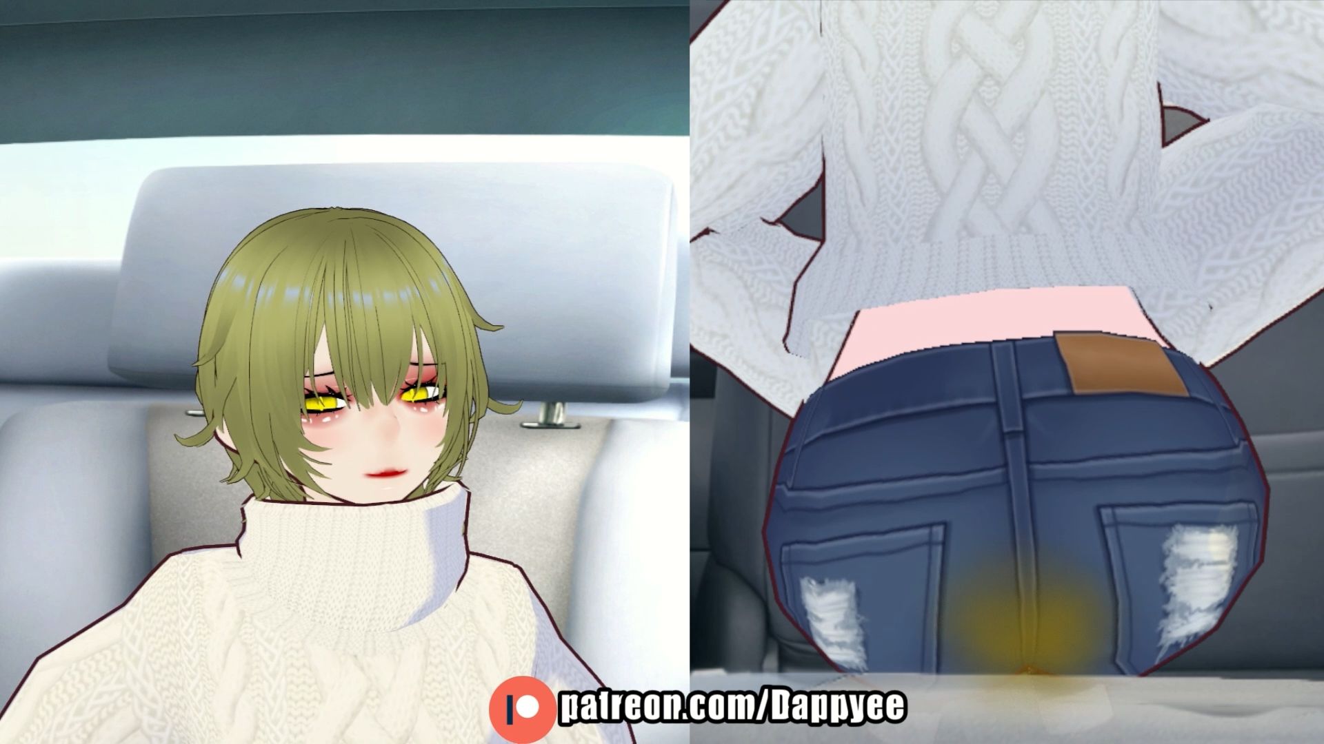 BBQ帰りの車内で腹痛に襲われたギャルちゃん...【脱糞奮闘記】 - サンプル画像 4