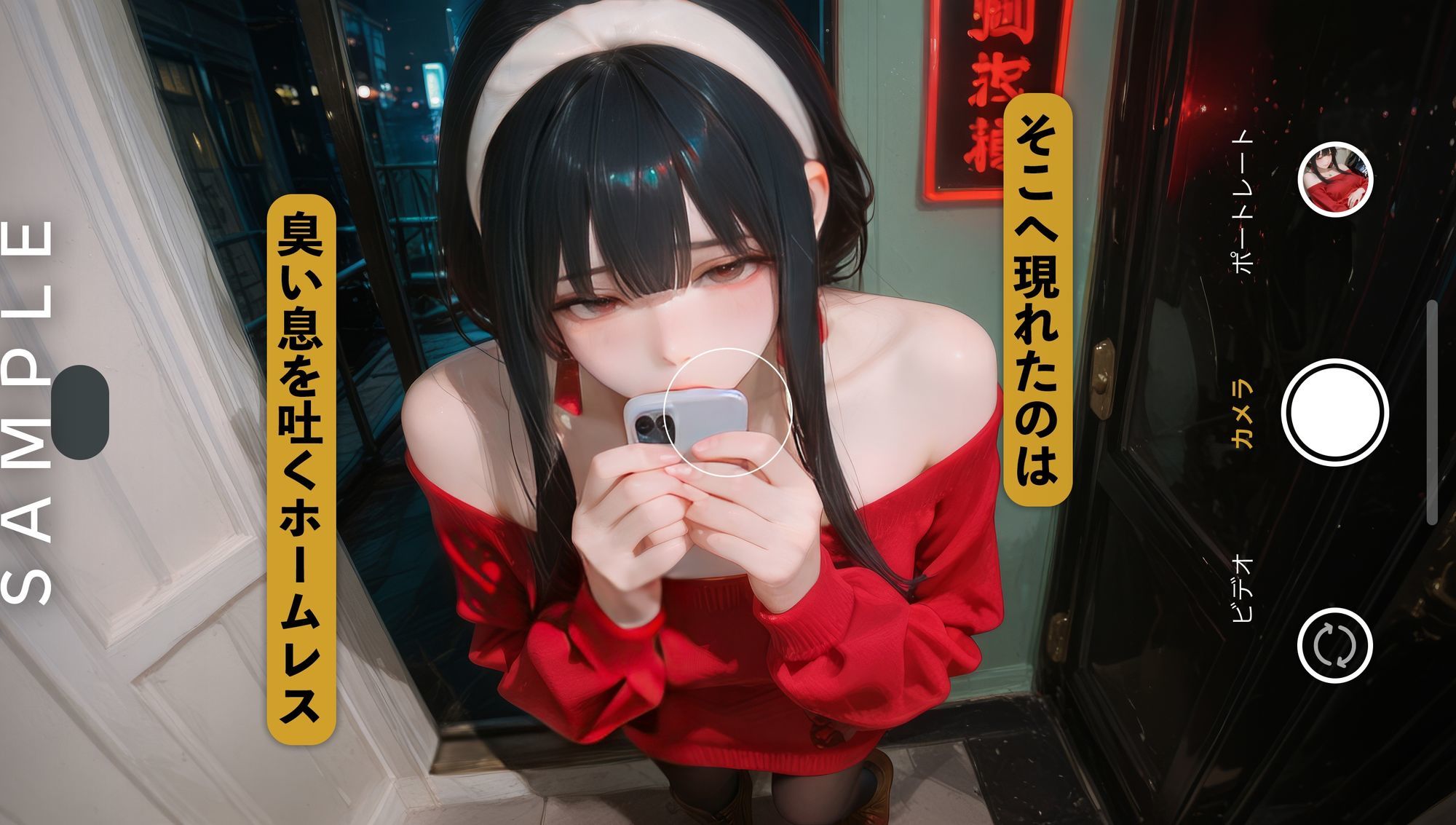 ヨル・フォージャー、立ちんぼ堕ち  最強の殺し屋にゴミ溜めで種付けセックス - サンプル画像 2