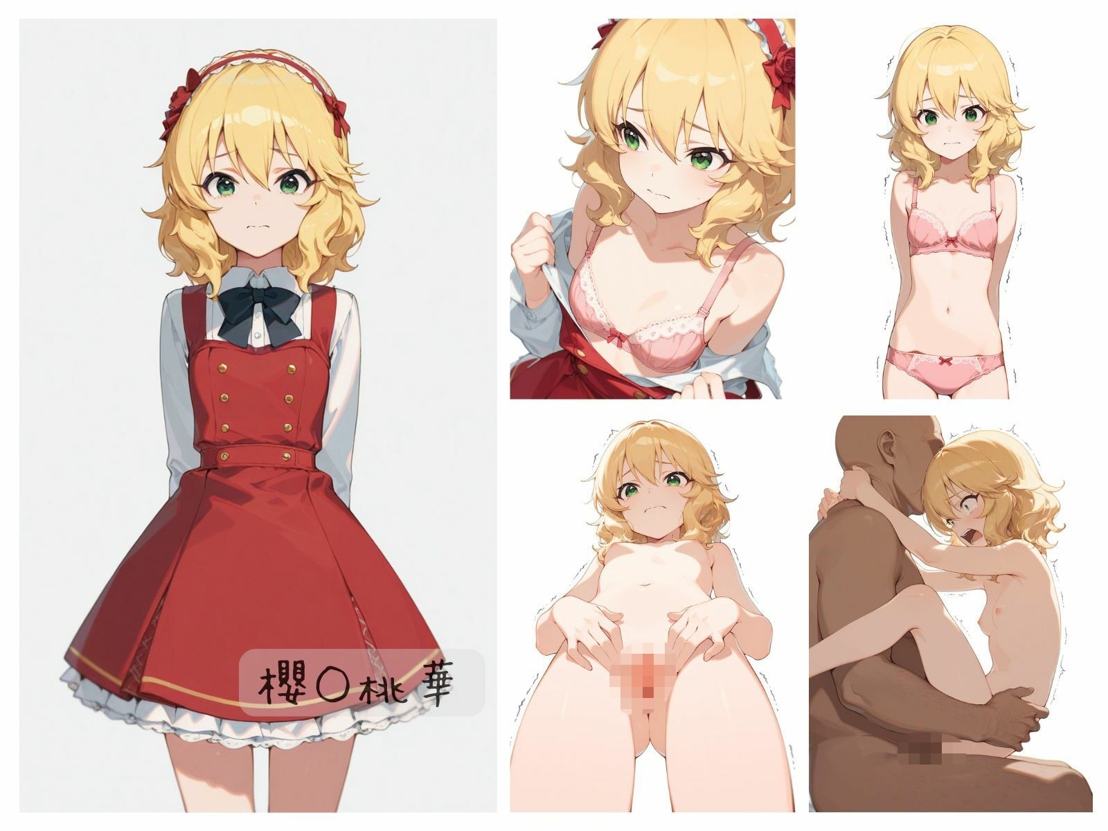 シンデレラアイドル全裸図鑑 Cute編 - サンプル画像 4