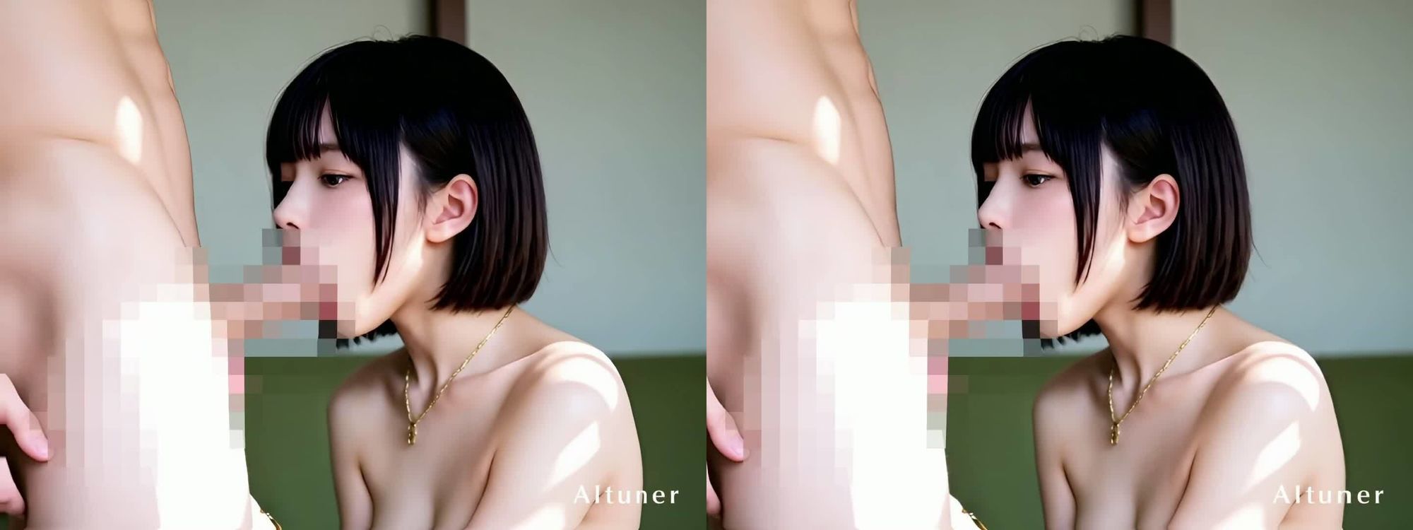 3D VR SBS【30分HD】今夜は好みを決めに来て。 - サンプル画像 1