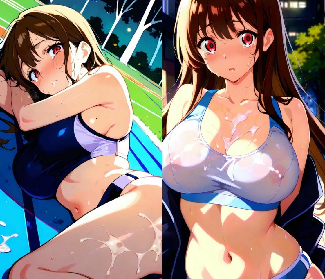 女子校生  メス堕ち  野外で汗だく強●中出し大会【一部セリフあり】 - サンプル画像 2