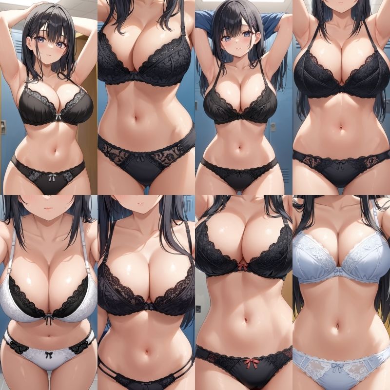 【女子更衣室盗撮】巨乳J〇レース下着【500枚】Vol.1-2 - サンプル画像 4