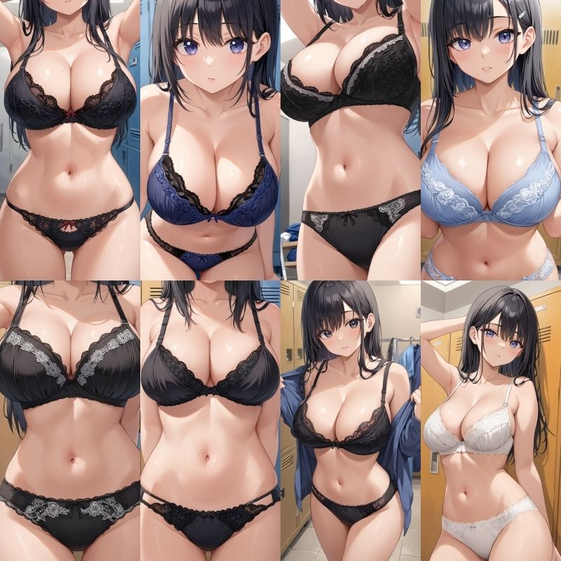 【女子更衣室盗撮】巨乳J〇レース下着【500枚】Vol.1-2 - サンプル画像 5