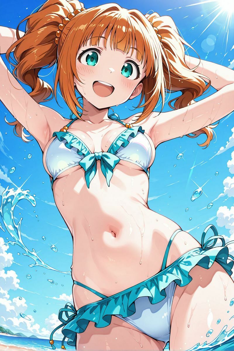 アイドル○スター5 水着に着替えたら - サンプル画像 3