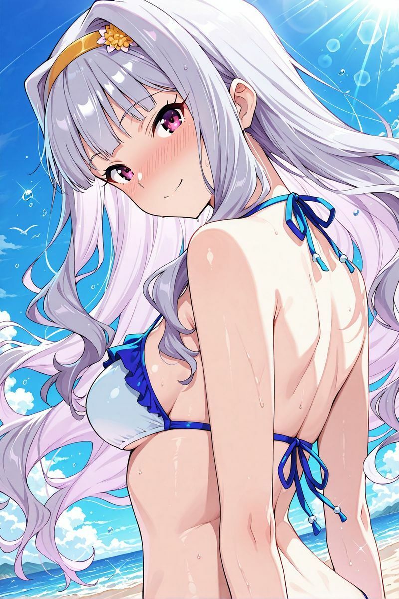 アイドル○スター5 水着に着替えたら - サンプル画像 4