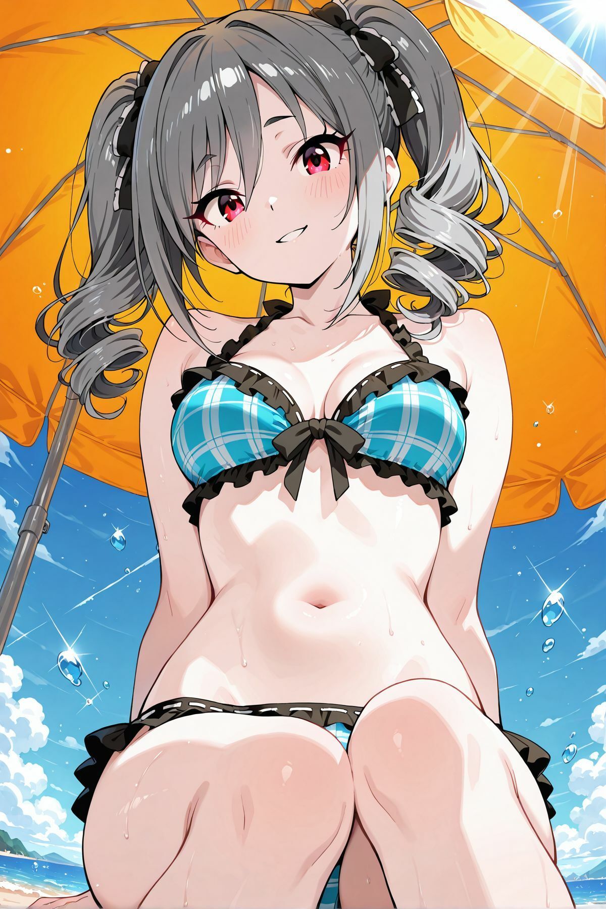 アイドル○スター5 水着に着替えたら - サンプル画像 7