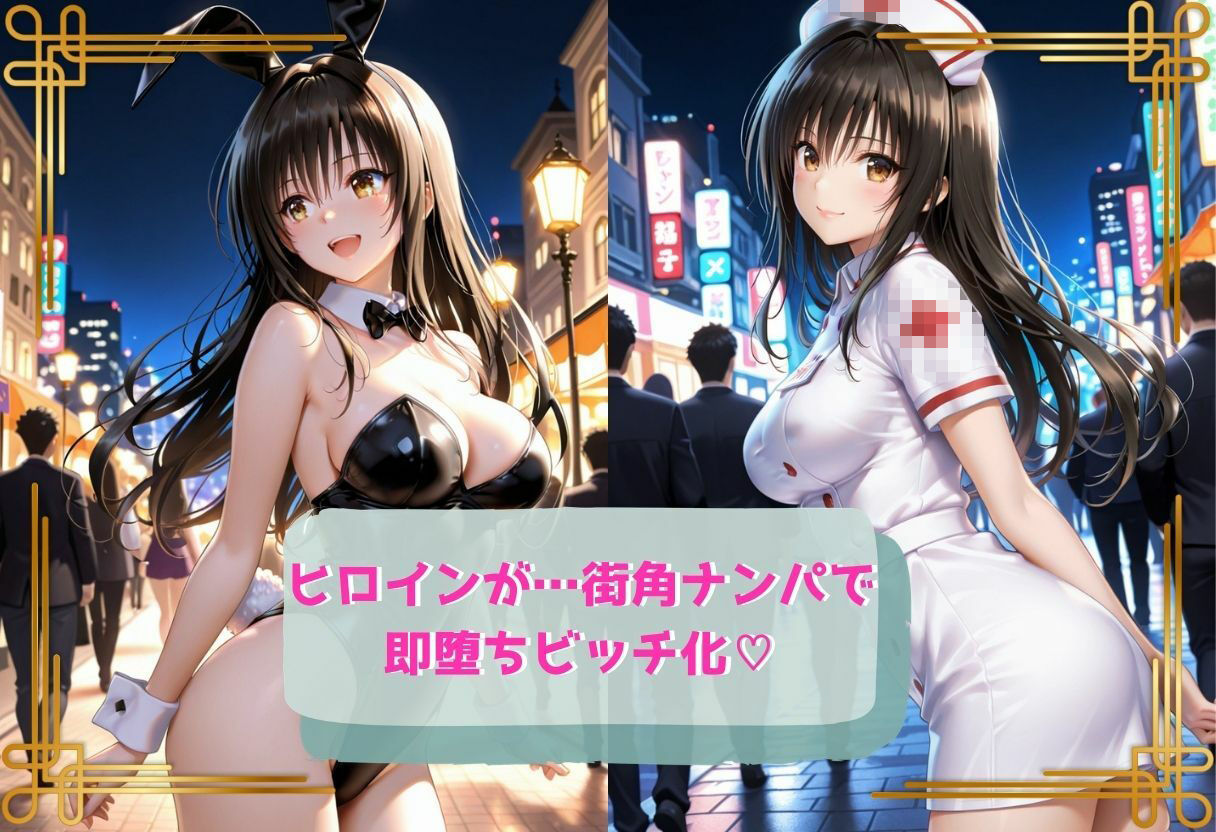 コスプレのままホテルIN→ナンパ即ハメ精液まみれ vol.1 - サンプル画像 1