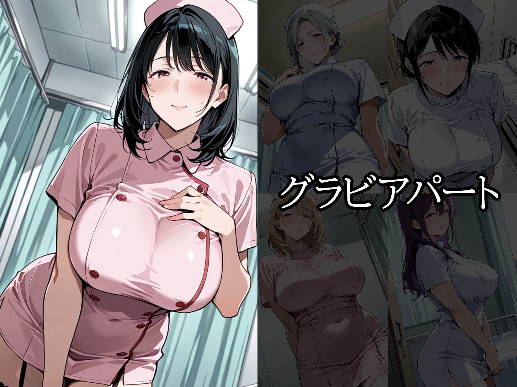 人妻ナース  〜色気ムンムン秘密の診察〜 - サンプル画像 2