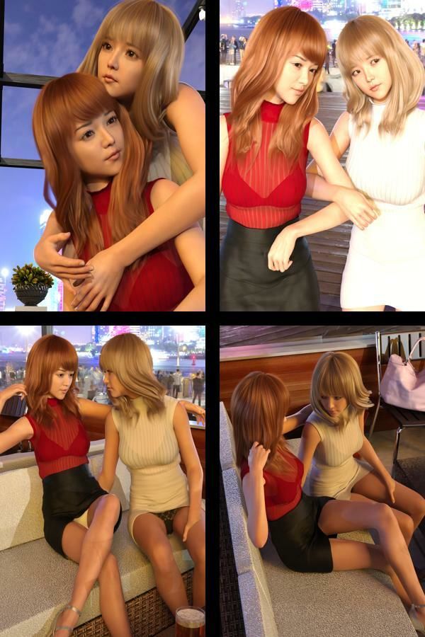 【chrl300】まゆみお姉さんと年下女装彼氏清水くんの日常-01c - サンプル画像 1