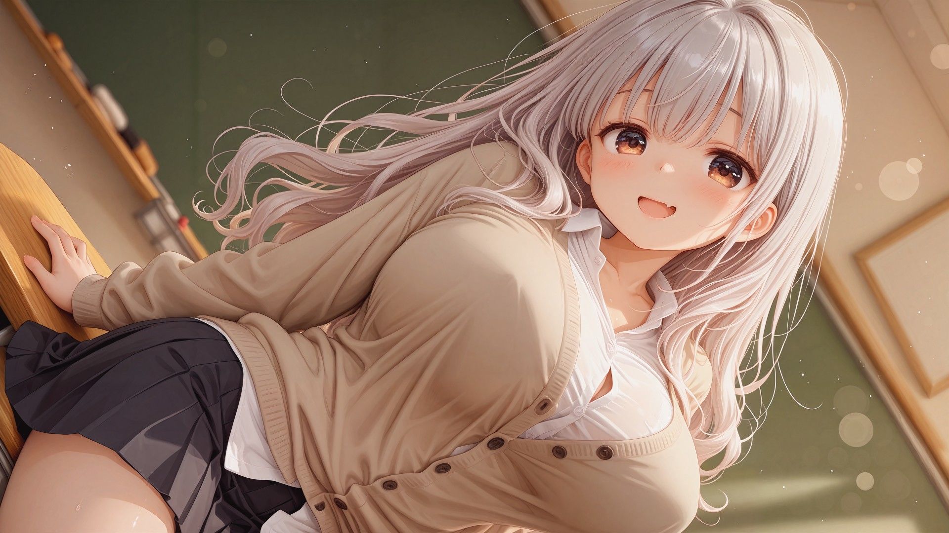 制服グラビア2〜ハメ撮り上級生〜 - サンプル画像 1