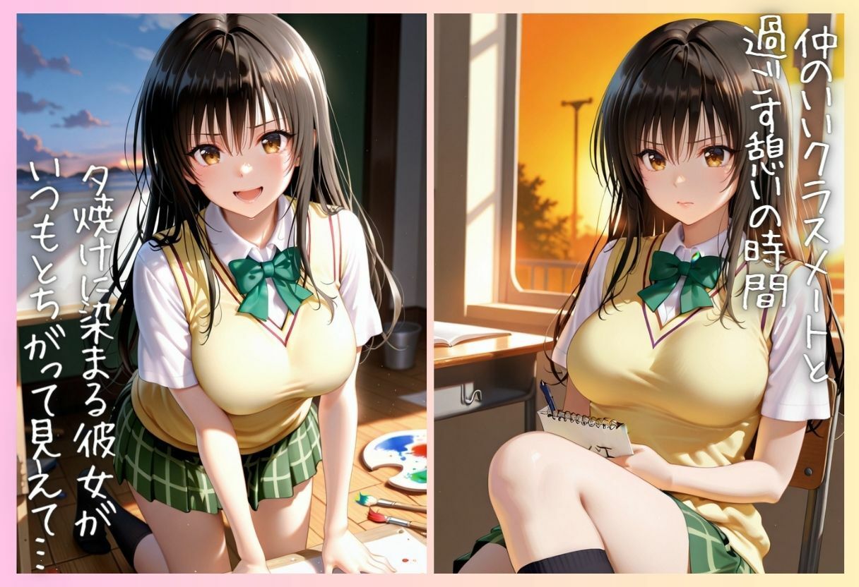 みんなには内緒だよ…？制服で始まる放課後えっちpart2 - サンプル画像 3