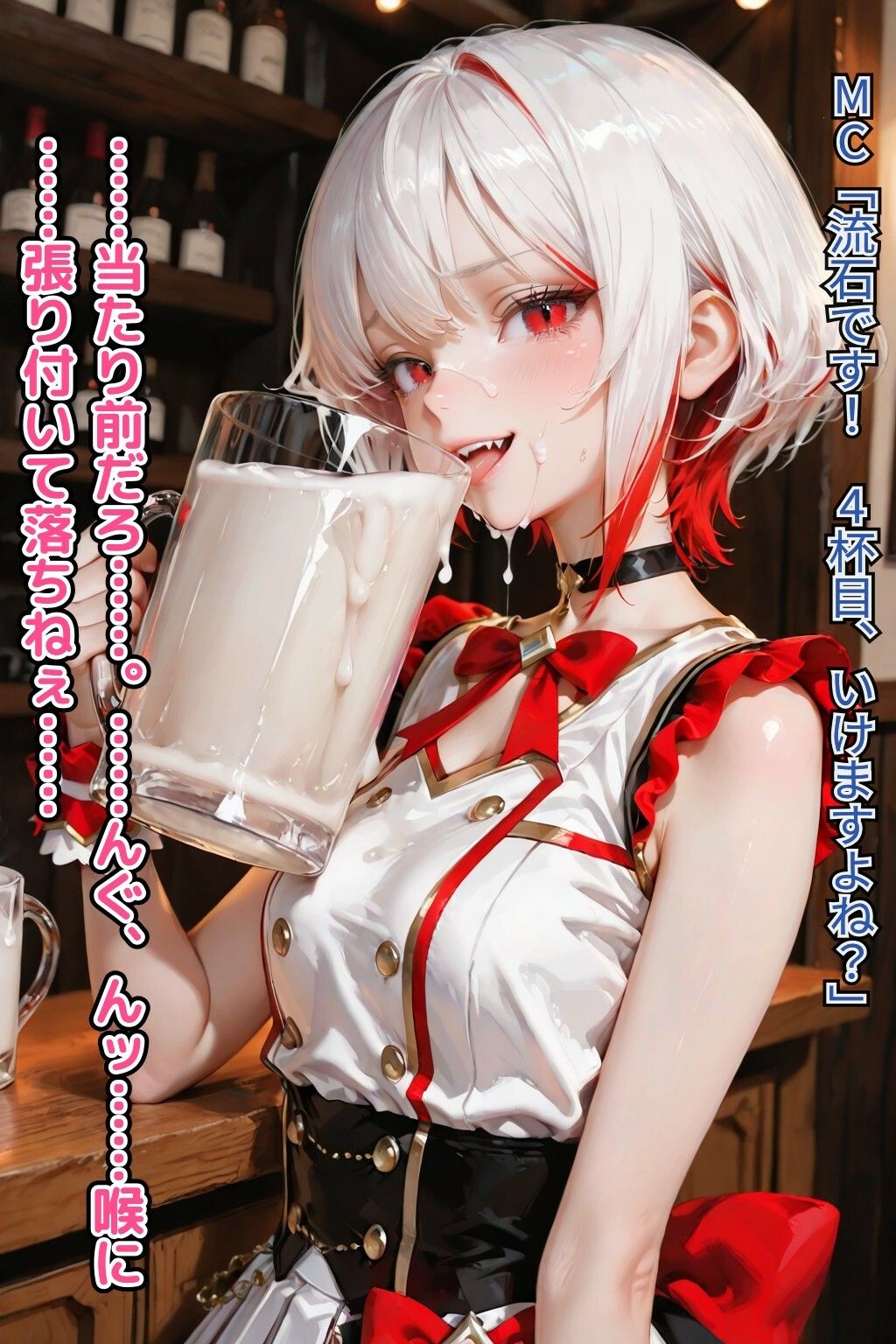 「もう許して…ッ！」吸血鬼アイドル・ポピーの尊厳破壊・限界アクメ実況【CDZ】【FANZA限定衣装:ゴシック/チャイナ/バニー】 - サンプル画像 4