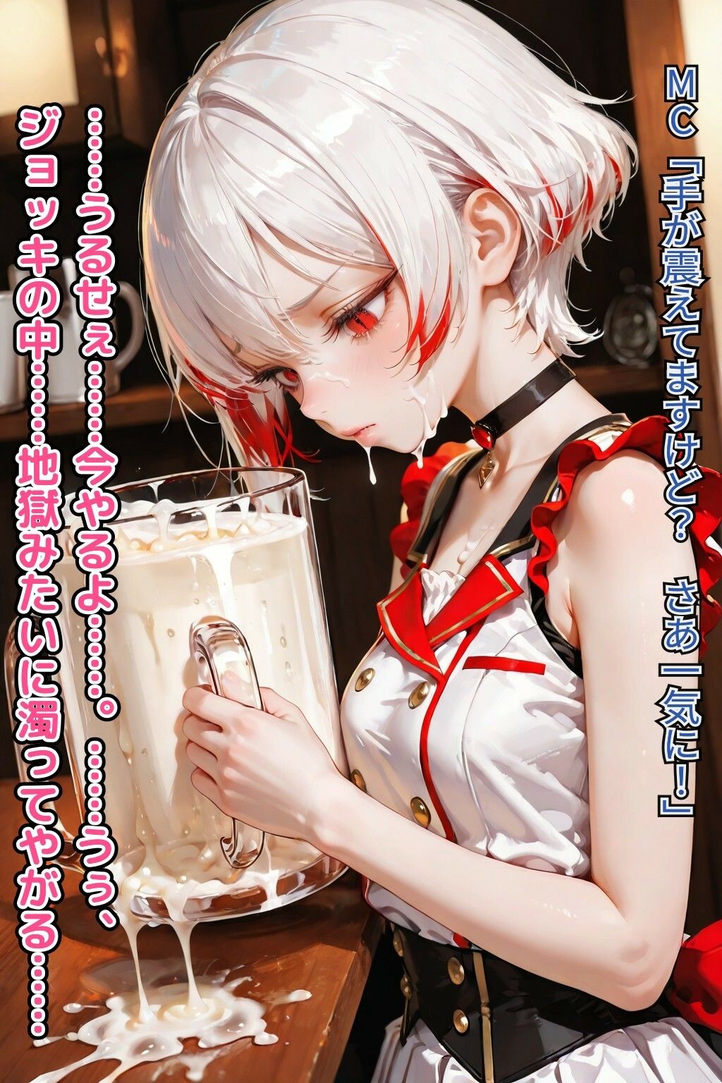 「もう許して…ッ！」吸血鬼アイドル・ポピーの尊厳破壊・限界アクメ実況【CDZ】【FANZA限定衣装:ゴシック/チャイナ/バニー】 - サンプル画像 5