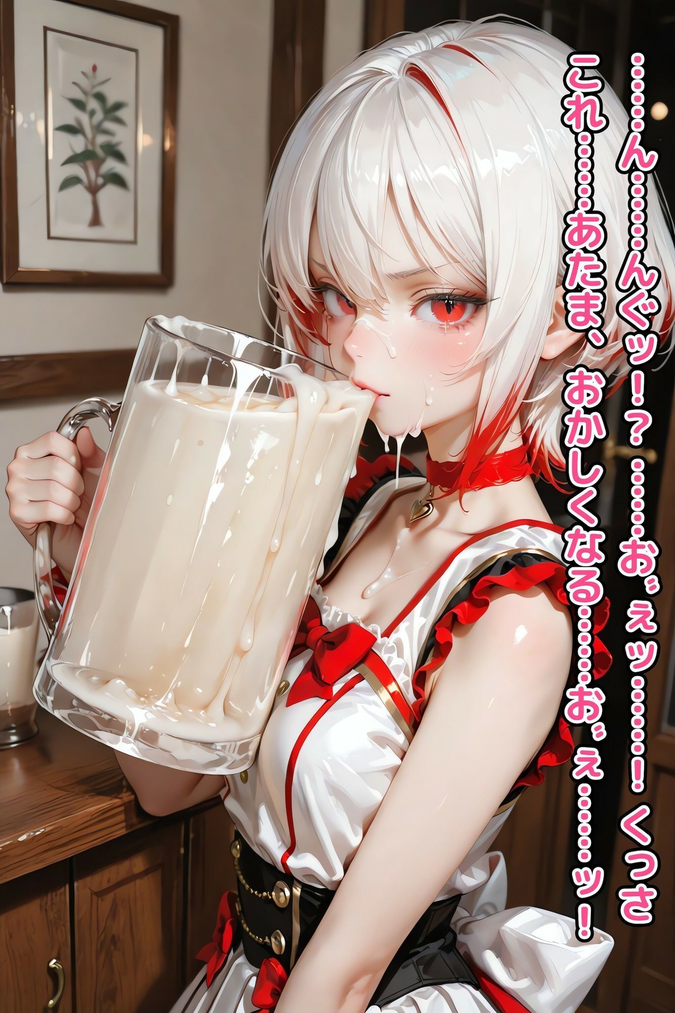 「もう許して…ッ！」吸血鬼アイドル・ポピーの尊厳破壊・限界アクメ実況【CDZ】【FANZA限定衣装:ゴシック/チャイナ/バニー】 - サンプル画像 6