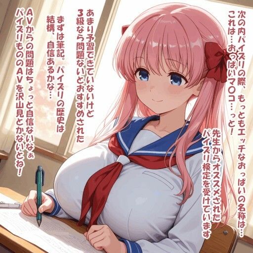 パイズリ異能力おじさん  パイズリ検定試験 編 - サンプル画像 1