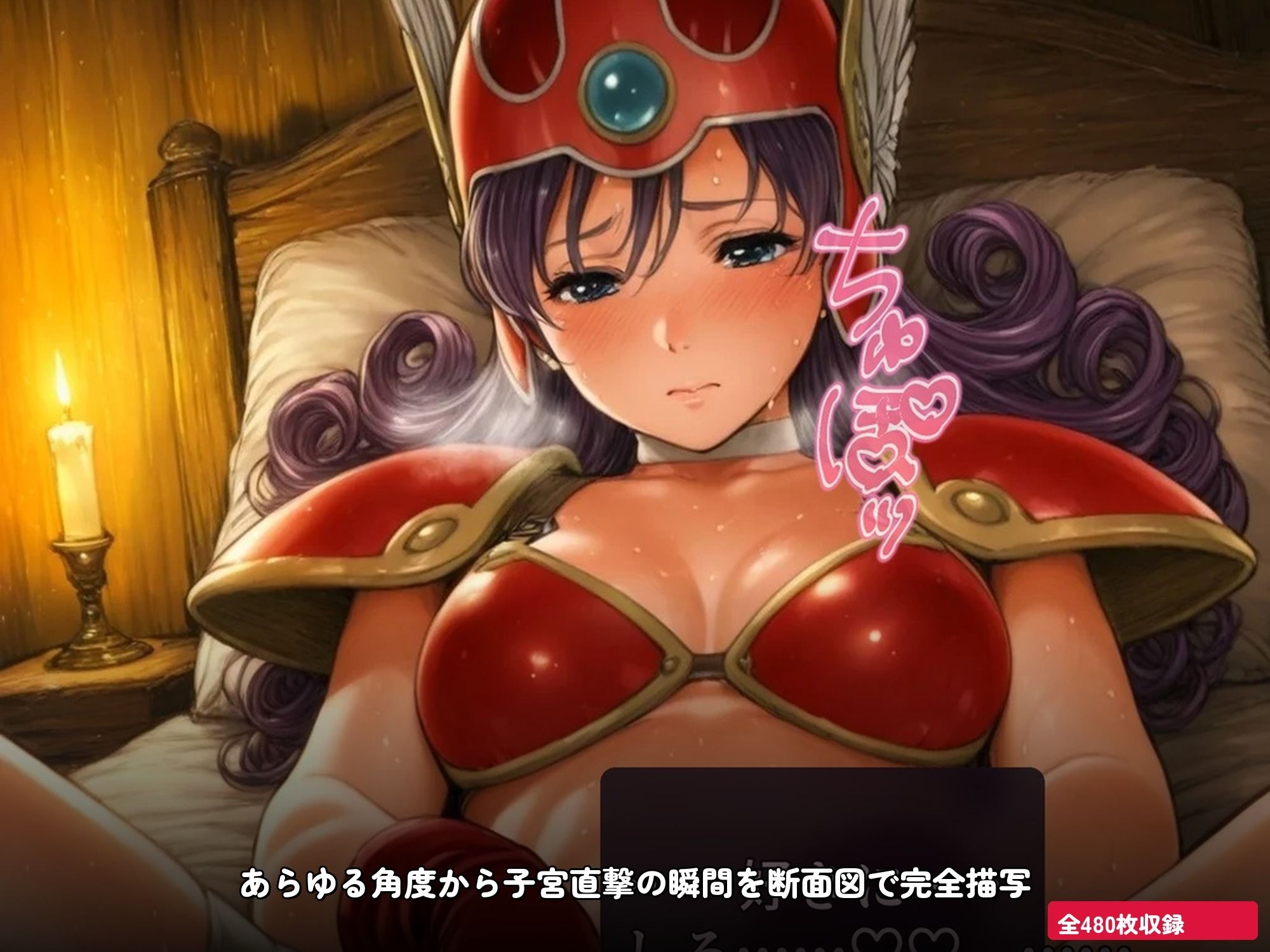 勇者パーティ全員子宮堕ち  断面図で見る24人の完全敗北CG集 - サンプル画像 4