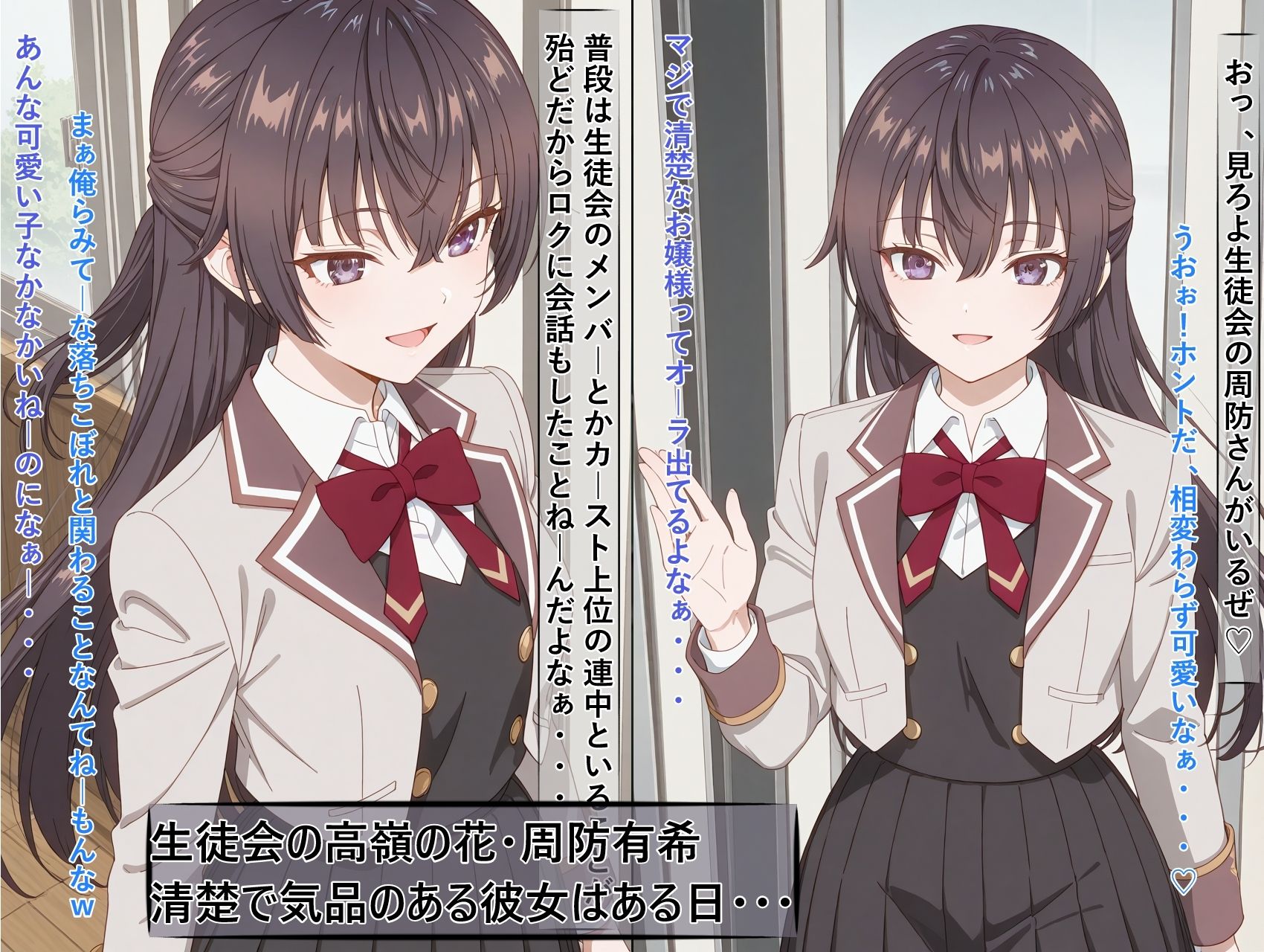 お嬢様の周防有○がペットとして地獄の監禁生活に堕ちるまで - サンプル画像 2