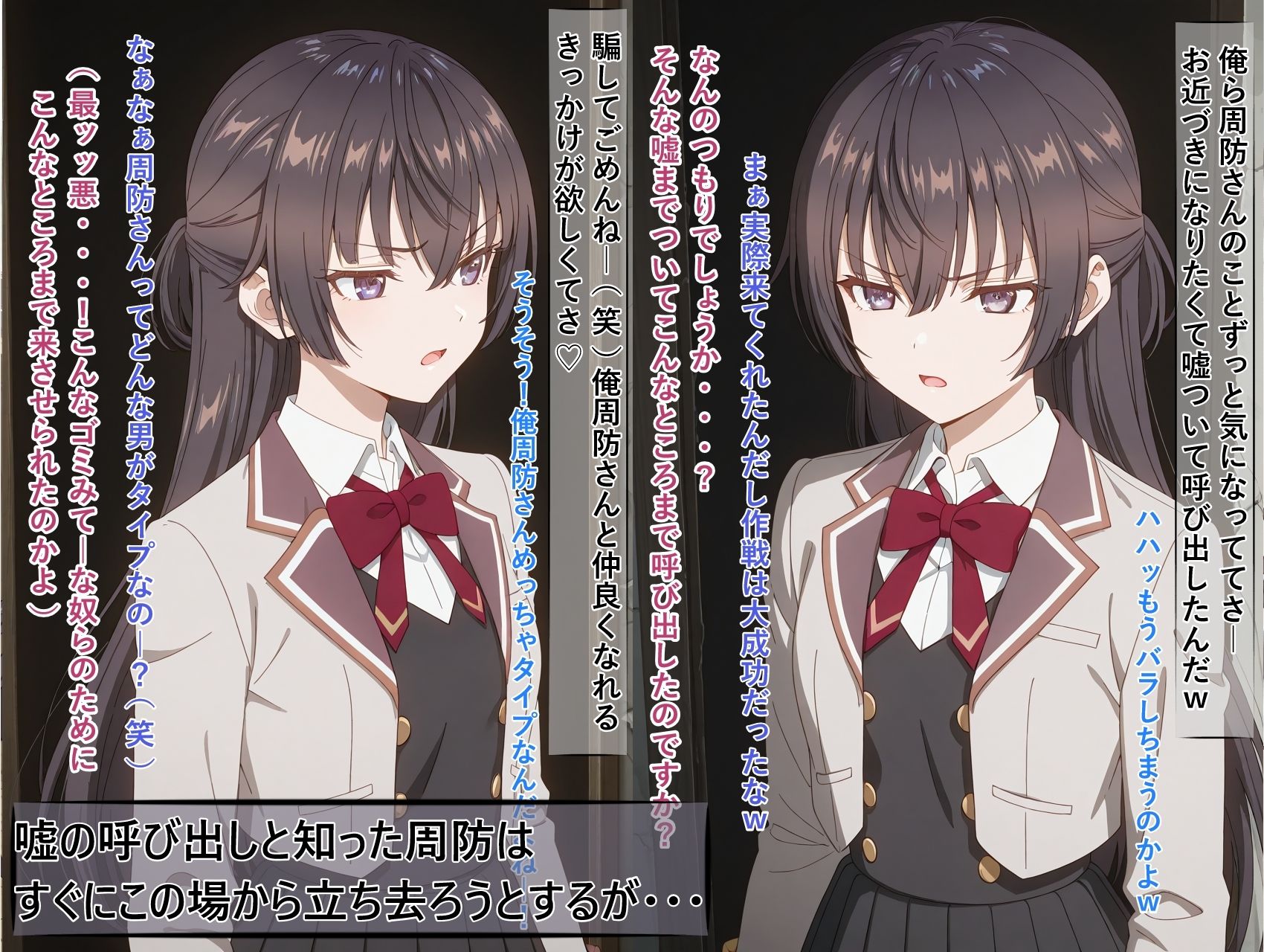 お嬢様の周防有○がペットとして地獄の監禁生活に堕ちるまで - サンプル画像 3