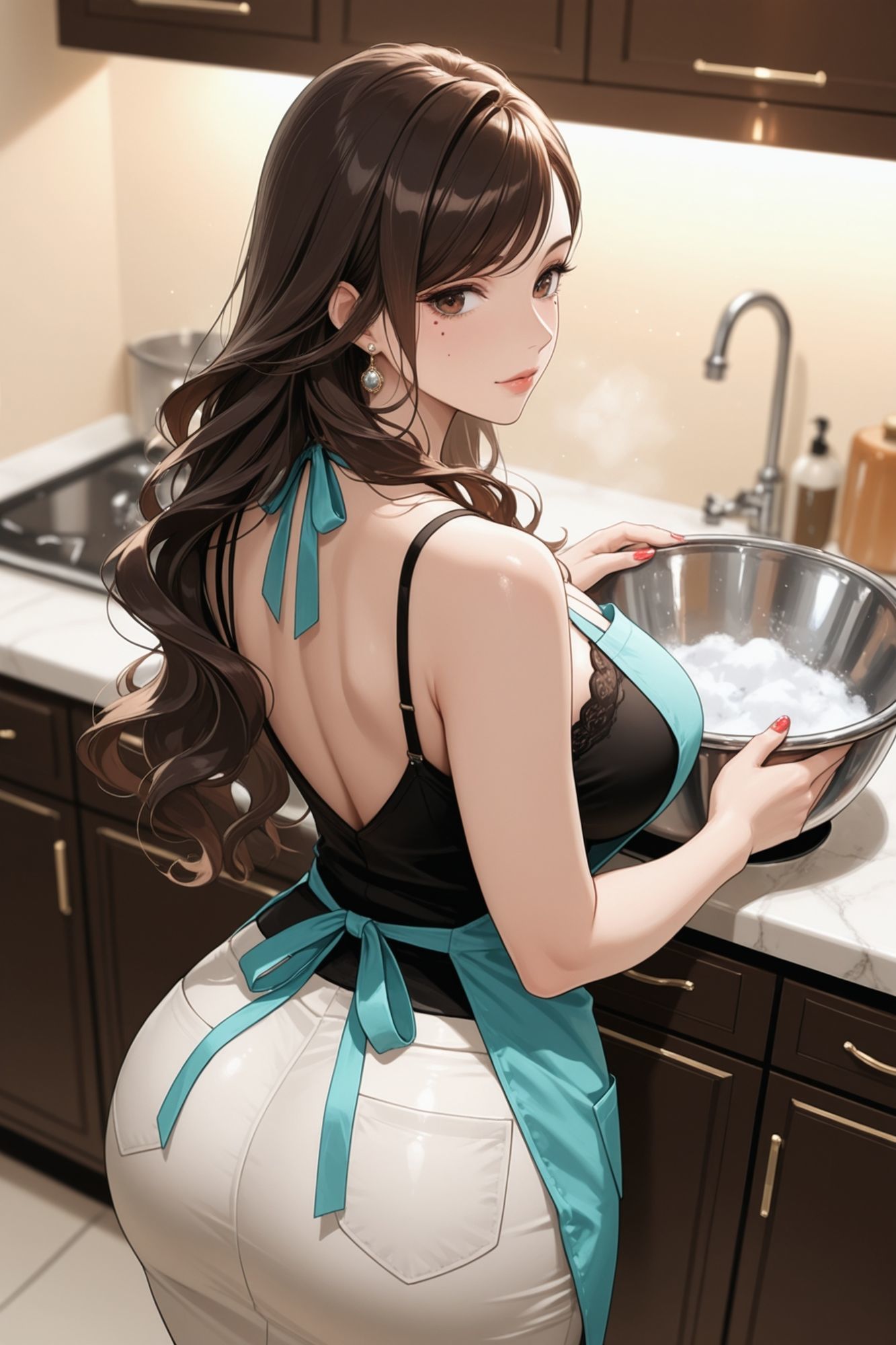 昼はピアノ講師、夜はキャバ嬢――29歳 結衣のCG集【日常80枚＋マル秘35枚・全115枚】 - サンプル画像 2