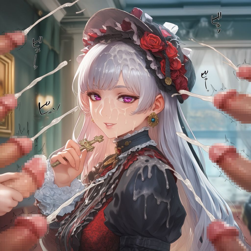 ゴシック〇リィタ様にぶっかけ射精 ver.F - サンプル画像 2