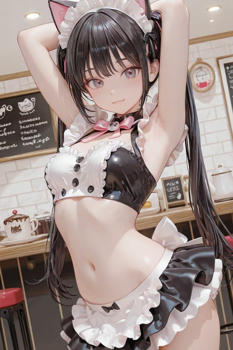 猫耳メイドカフェ - サンプル画像 5