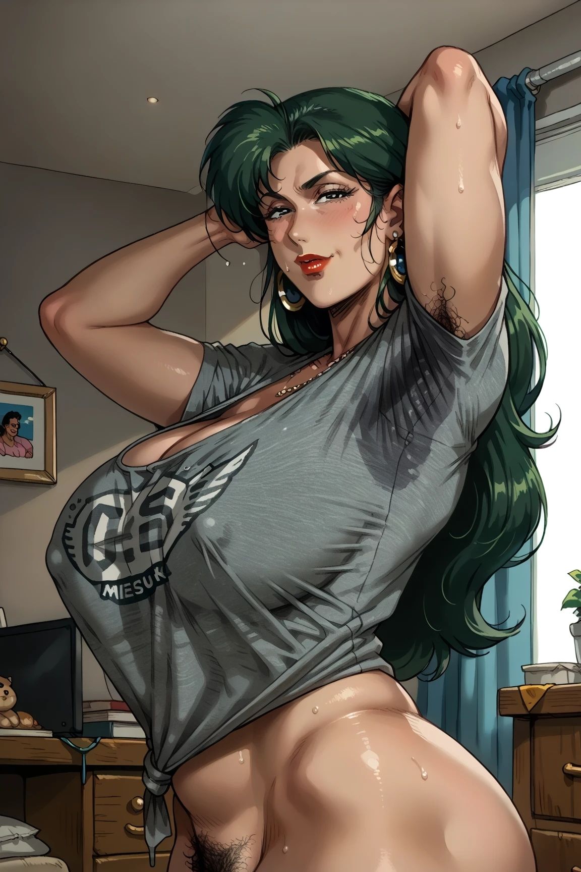 腋汗女01 - サンプル画像 7