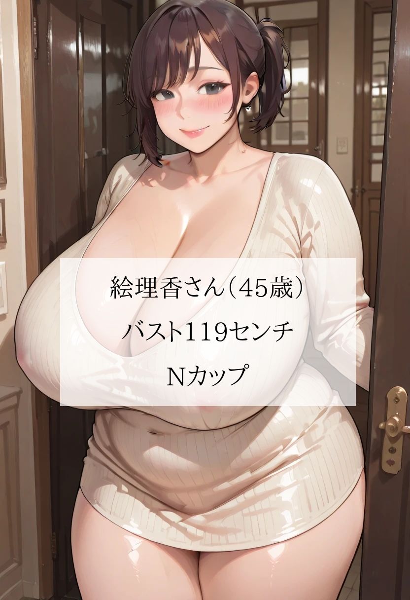 豊満むっちり人妻団地「欲求不満のぽっちゃり熟女に回覧チンポのお届けです」〜町内会の肉バイブ当番になったボク＜セリフ付CG集＞ - サンプル画像 1