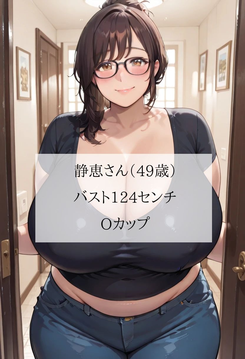 豊満むっちり人妻団地「欲求不満のぽっちゃり熟女に回覧チンポのお届けです」〜町内会の肉バイブ当番になったボク＜セリフ付CG集＞ - サンプル画像 2