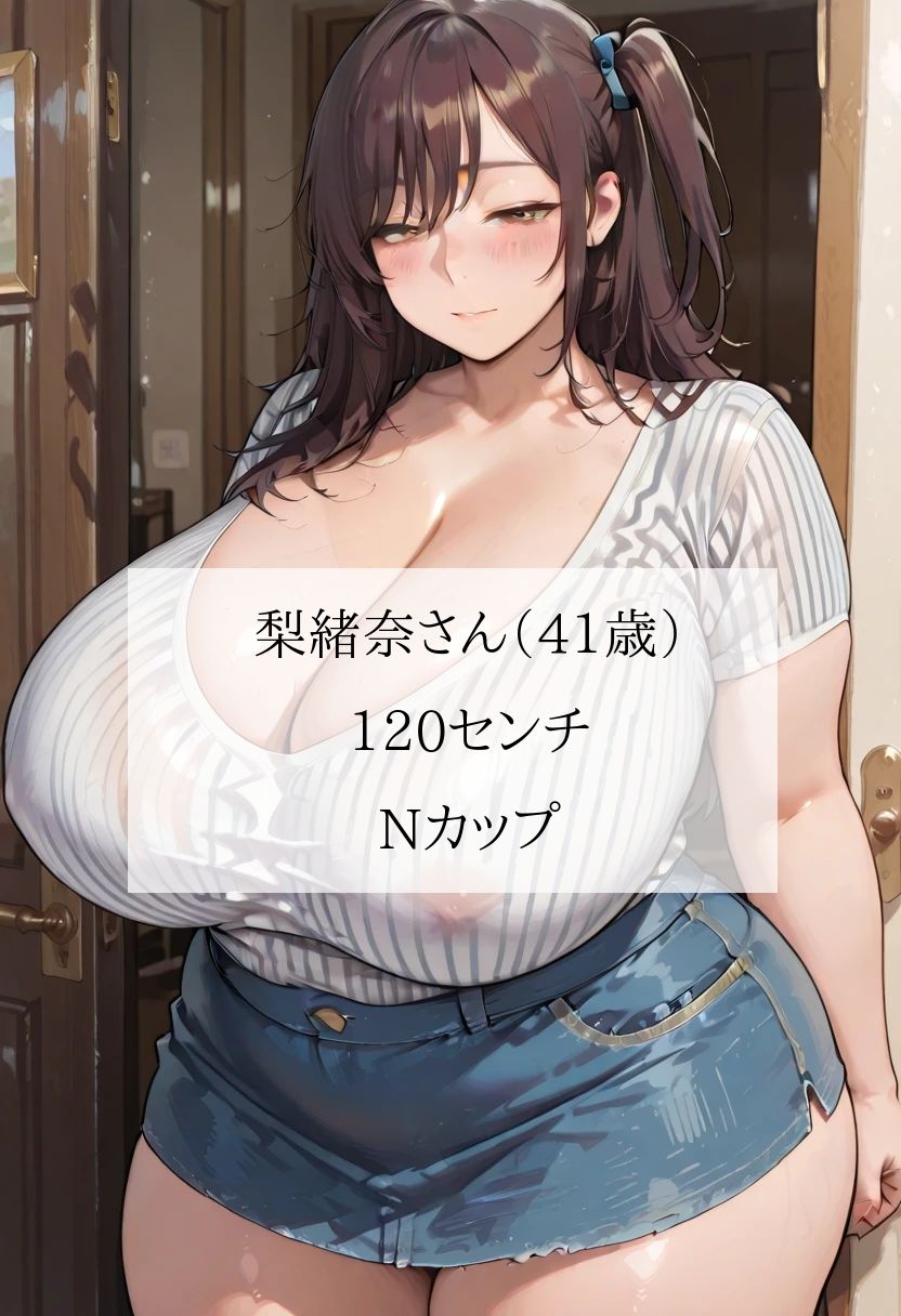 豊満むっちり人妻団地「欲求不満のぽっちゃり熟女に回覧チンポのお届けです」〜町内会の肉バイブ当番になったボク＜セリフ付CG集＞ - サンプル画像 5