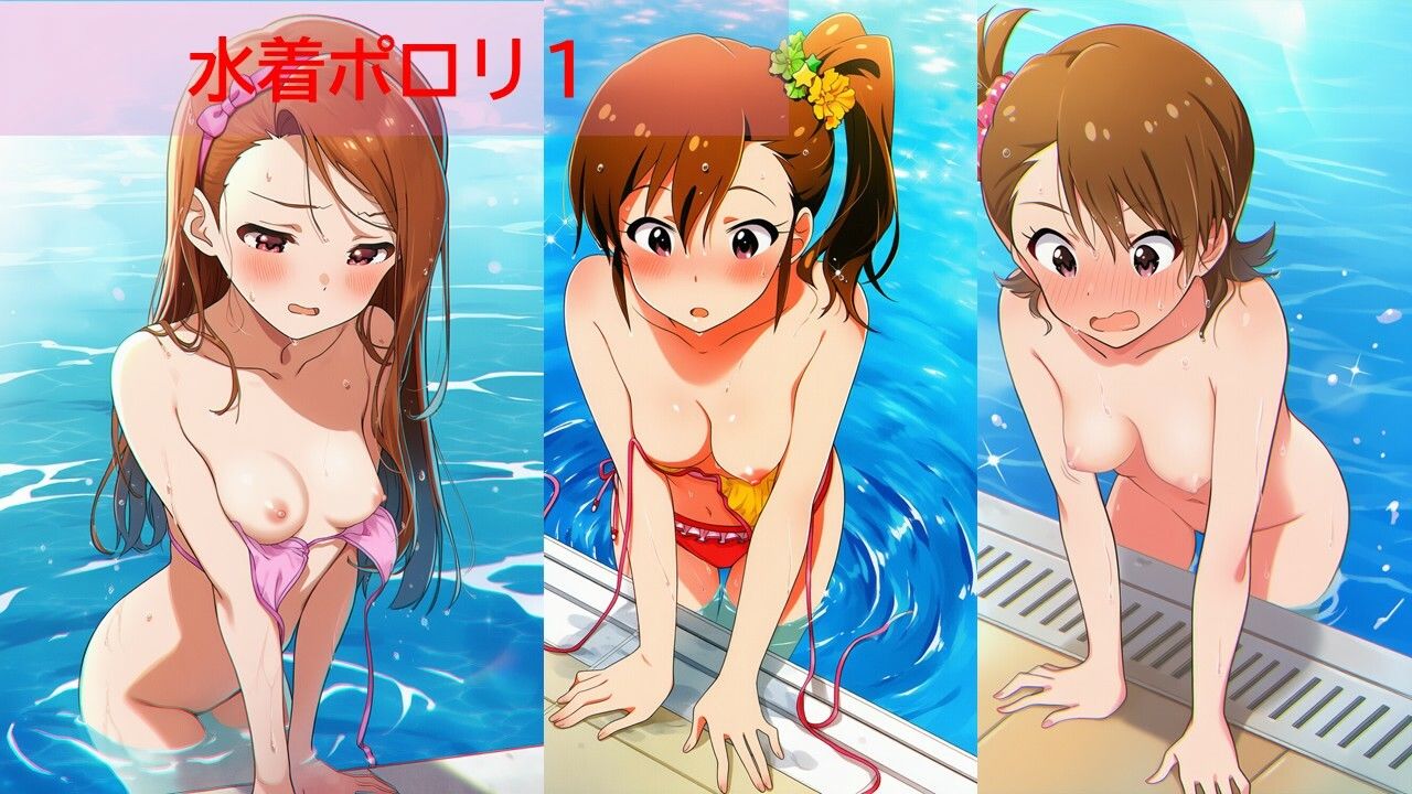 ア◯マスアイドルポロリハプニング - サンプル画像 5