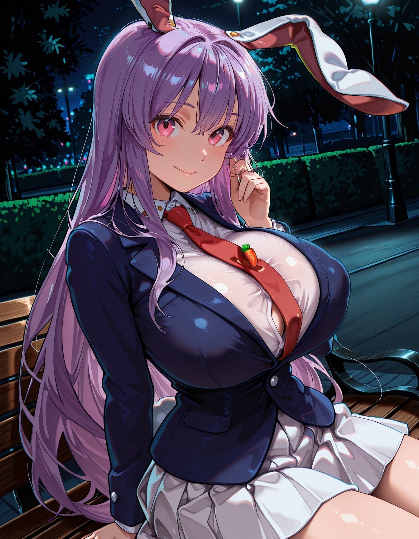 パパ活鈴仙、オジサン精子でうっかり受精？ - サンプル画像 1