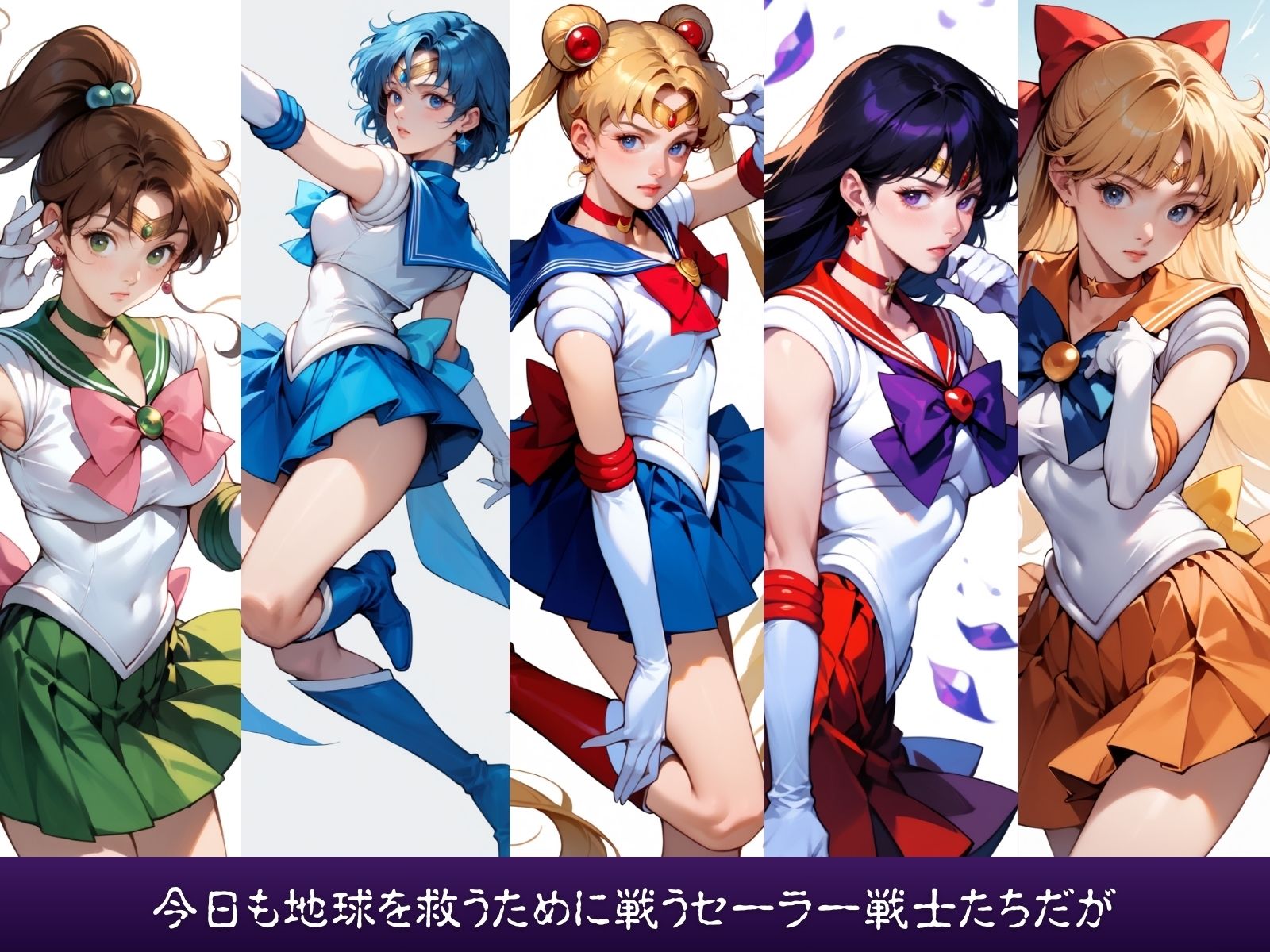 わからせ調教トラップに堕ちたセーラー戦士 - サンプル画像 1