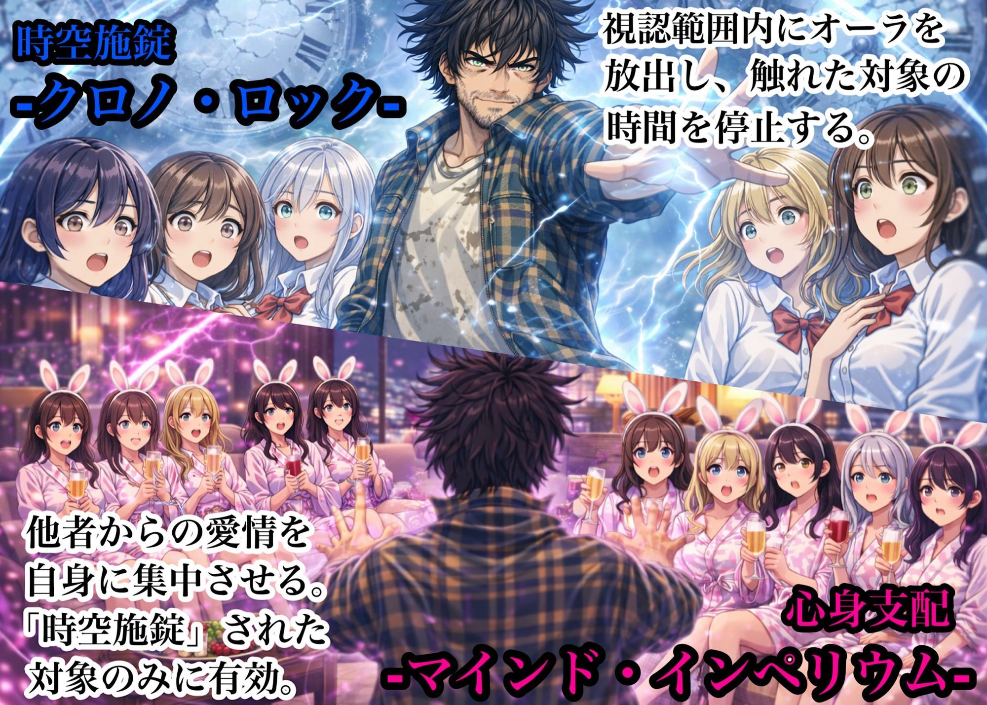 時間停止能力を手に入れた就職氷河期こどおじ、無双して令和女子校生を好き放題犯●まくる！-テリトリー展開！『惚姦愛嬲』- - サンプル画像 7