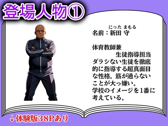 ギャル快楽堕ち〜教師を裏切ったことで処女が奪われる〜 - サンプル画像 1