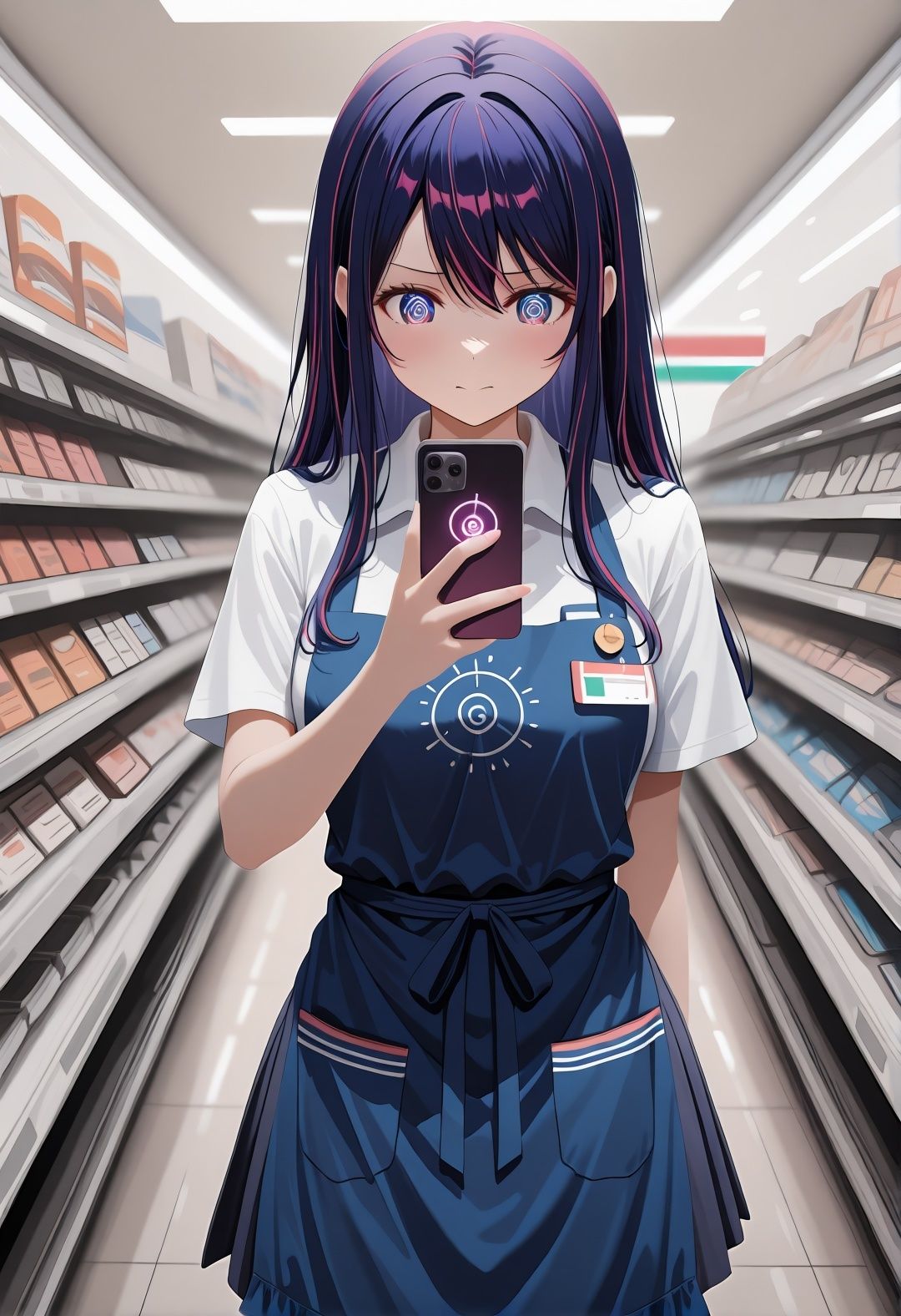 【推しの〇】星野〇イがコンビニバイトでキモオヤジに中出しされまくる恥辱CG集 461枚 - サンプル画像 5