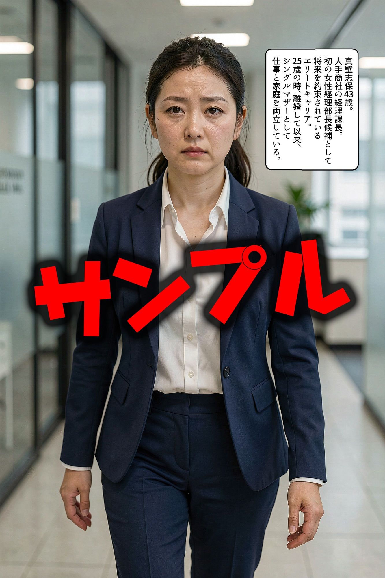 アラフォーOL志保〜シングルマザーの過ち〜 - サンプル画像 6