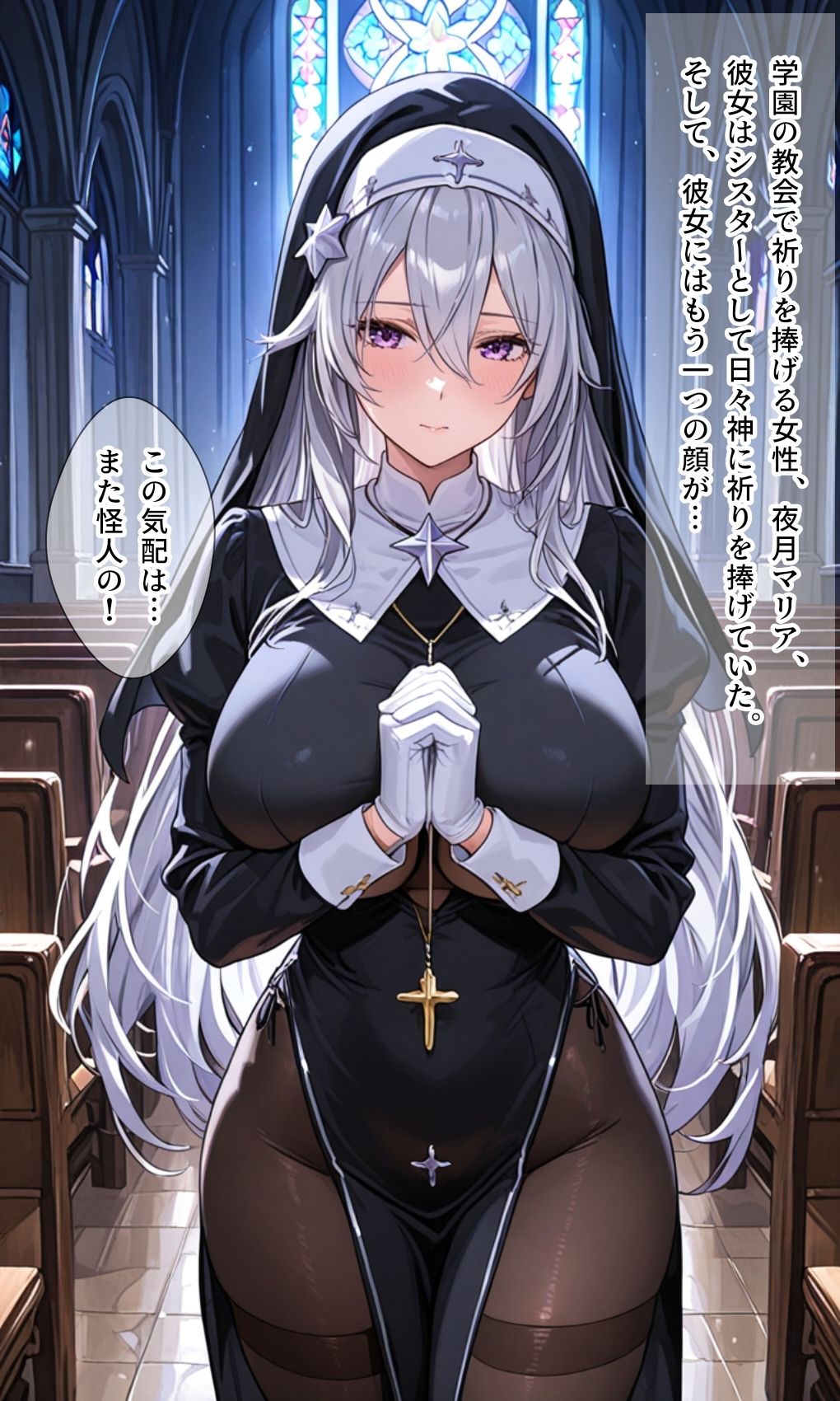 紅星の聖女  ステラ・ルビー〜催淫魔力に弄ばれる身体と心〜 - サンプル画像 1