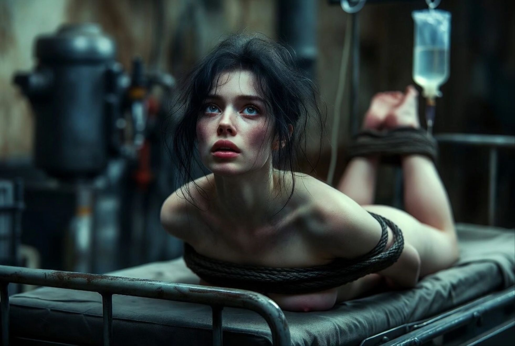 拘束美女02 - サンプル画像 7