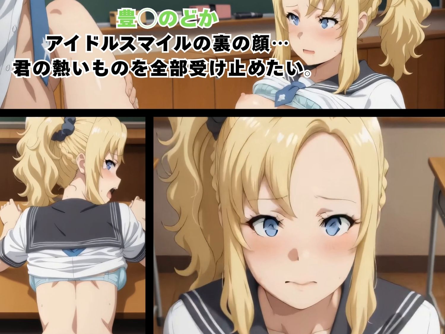 青春ブタ野郎は六人分の秘め事を夢に見ない〜麻衣・理央・花楓・のどか・朋絵・翔子 フェラ足コキパイズリバック正常位〜【動画＆イラストセット】 - サンプル画像 5