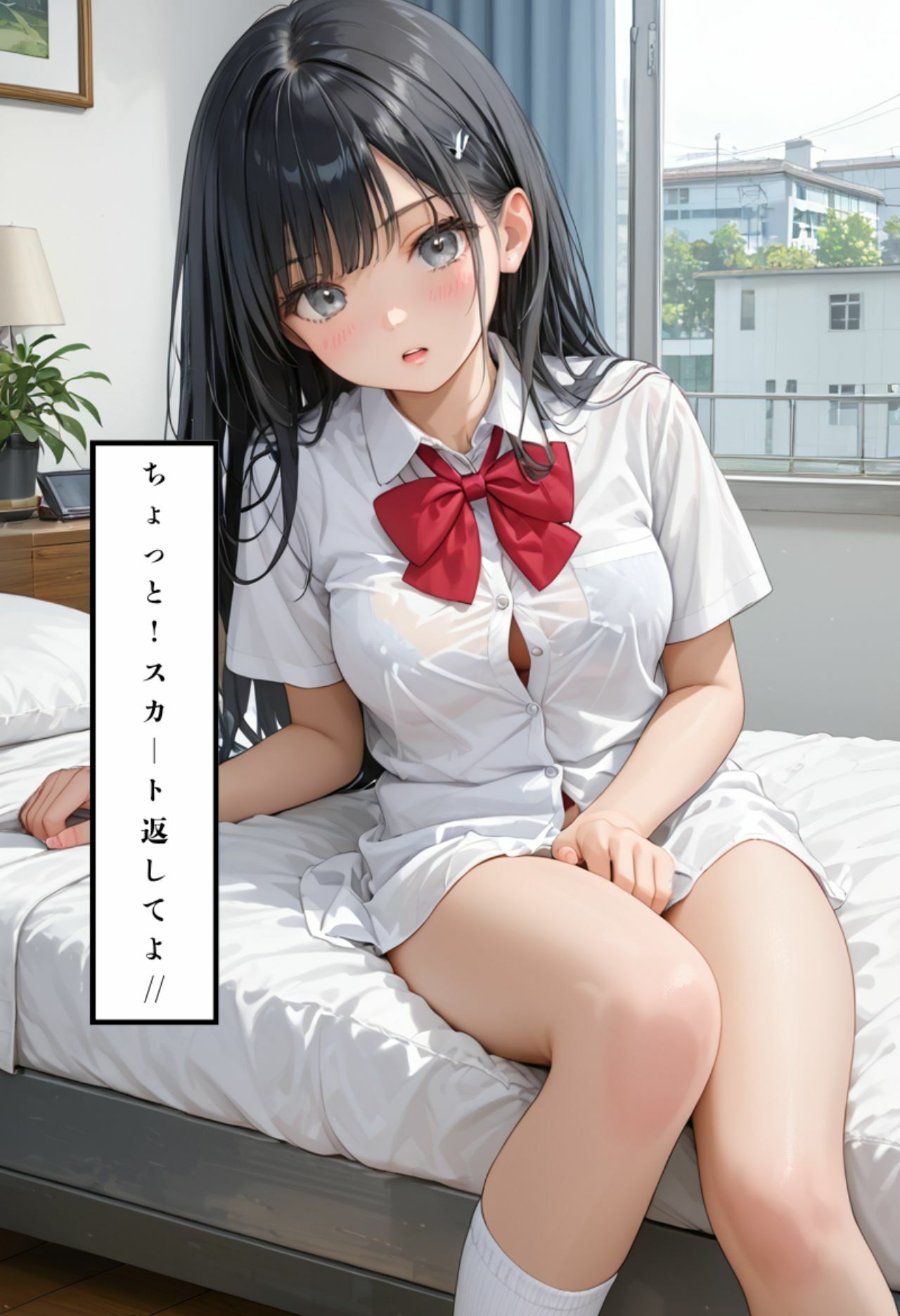 いつも気の強い同級生が家に来た、可愛すぎて我慢できず…… - サンプル画像 4