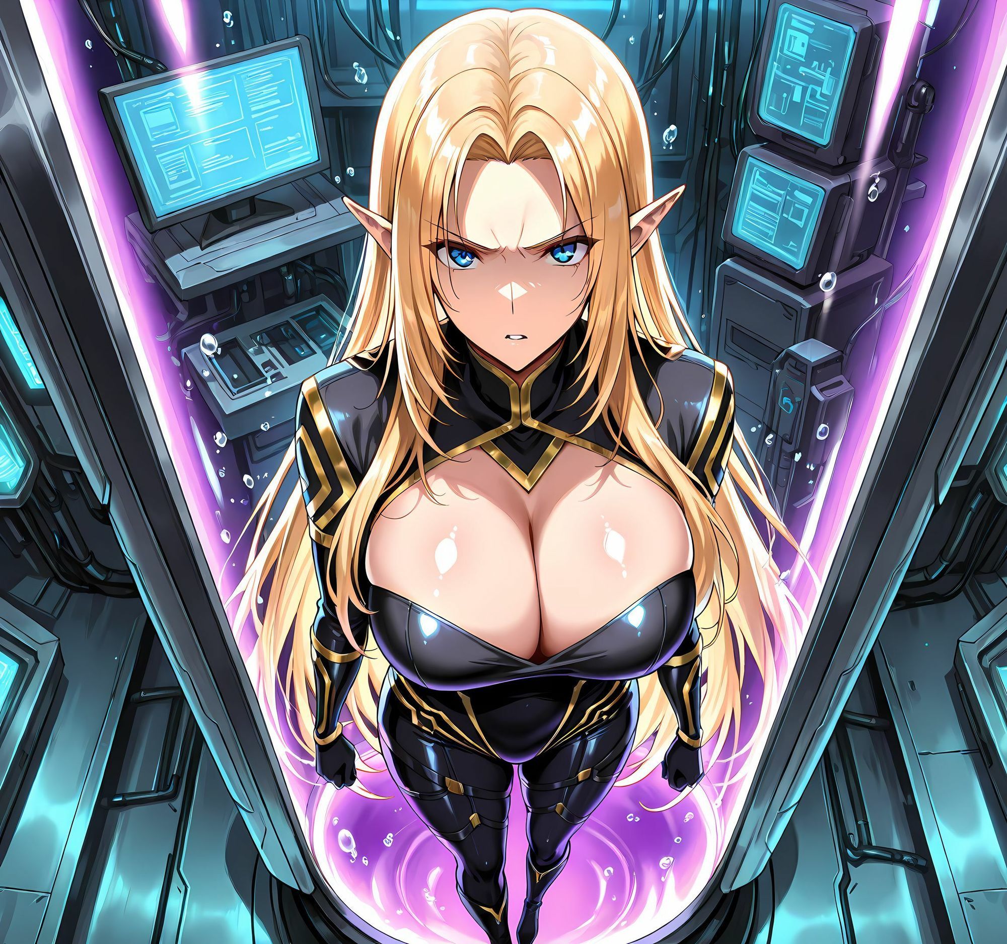 アルファ洗脳機械姦・悪堕ちドスケベ搾精 - サンプル画像 3