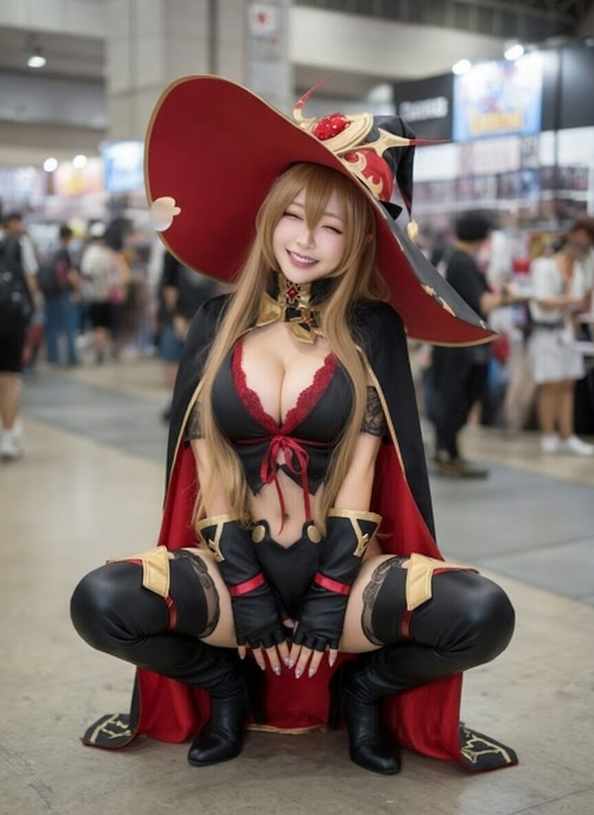 【脱衣コス】ニュイ・ソ〇エール/に〇さんじ 写真集 ＃2 - サンプル画像 2